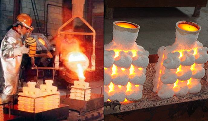 fusione-cera-persa-colata